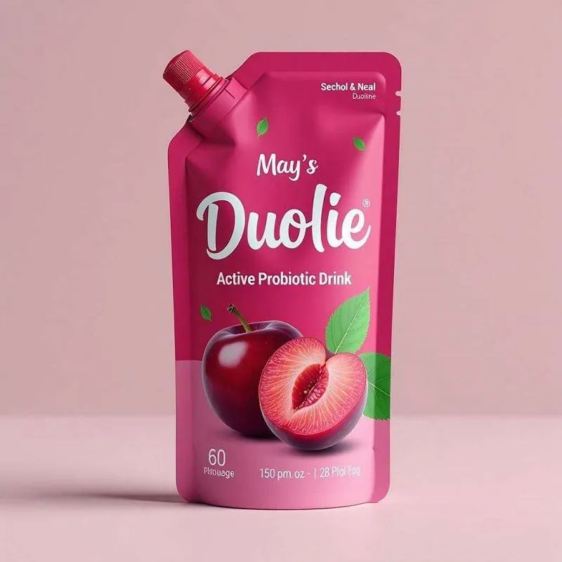 Beg Muncung Kilang Beg Minuman Beg Minuman Cecair Boleh Guna Semula Plastik Tersuai Dengan Beg Sos Muncung Beg Minuman Beg Jus Buah Doypack