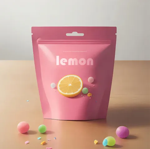 Pouch Makanan Plastik Popular Pouch Plastik Zip Pouch Corak Tersuai Pembungkusan Beg Makanan Plastik